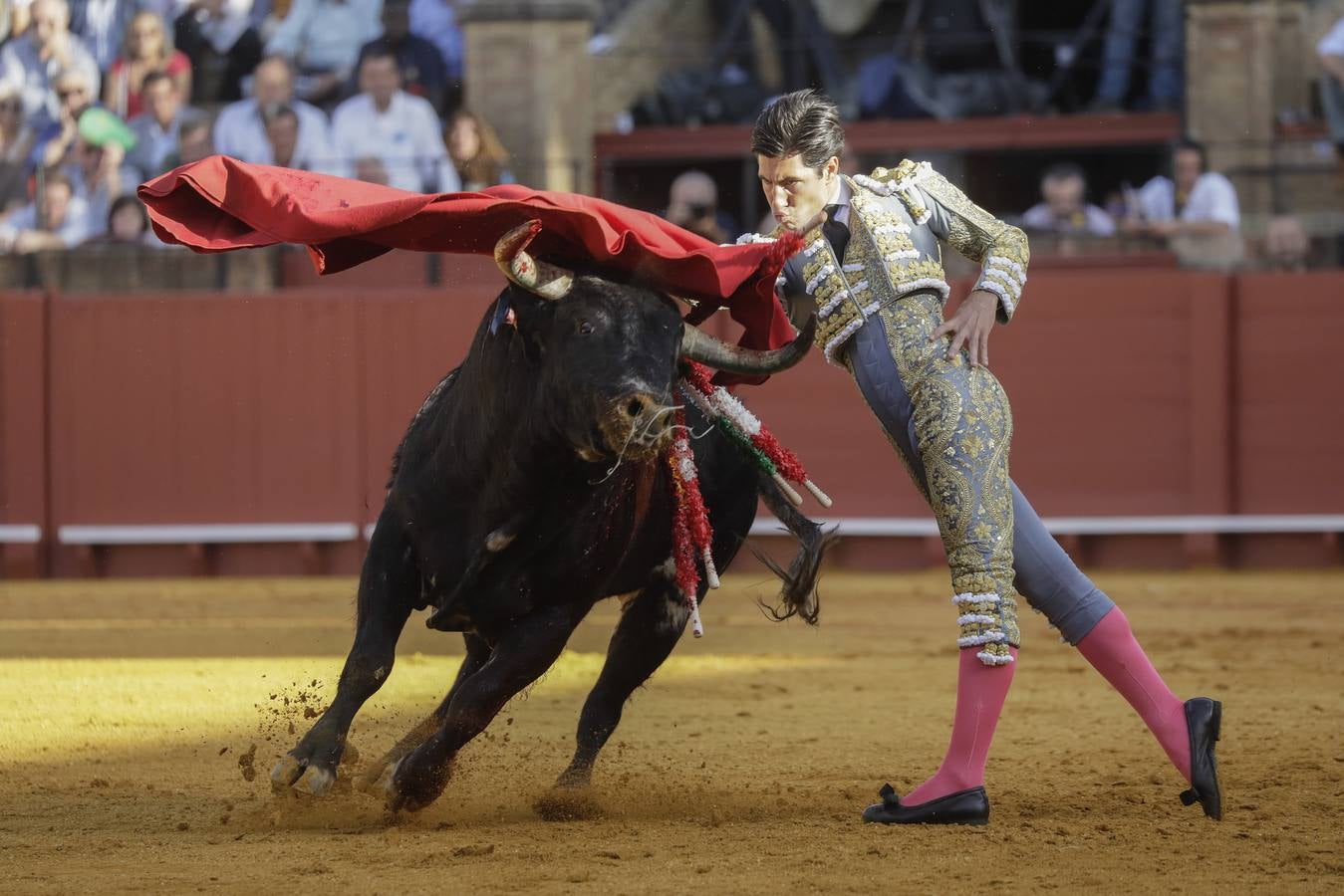 Álvaro Lorenzo fue el triunfador al cortar una oreja al quinto astado