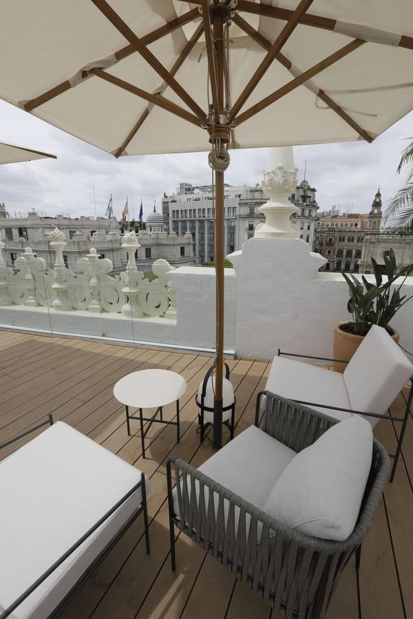 Diferentes estancias del Hotel Nobu de la Plaza de San Francisco