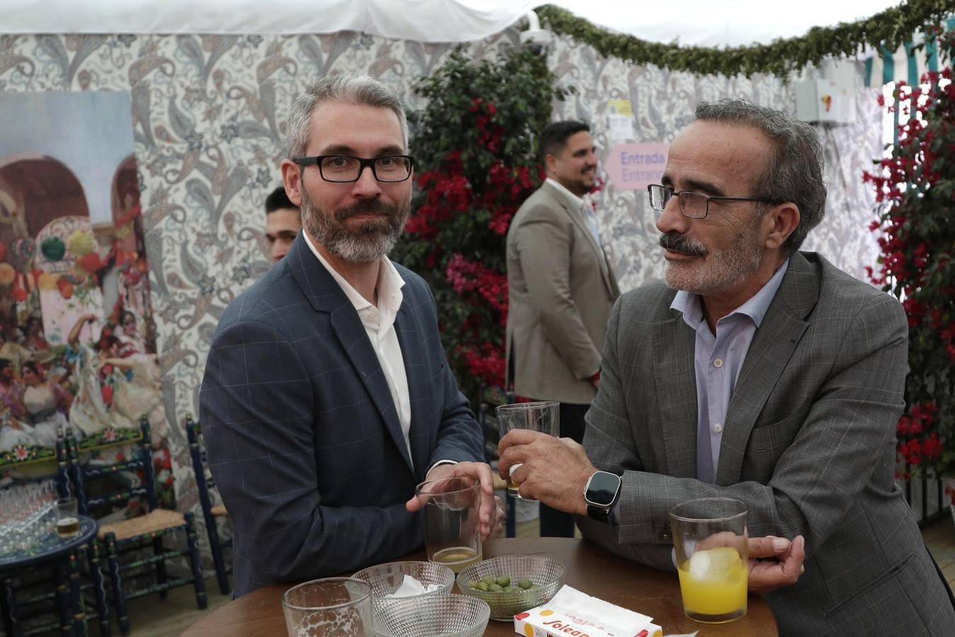 Ambiente en la recepción de la Sevilla City Office