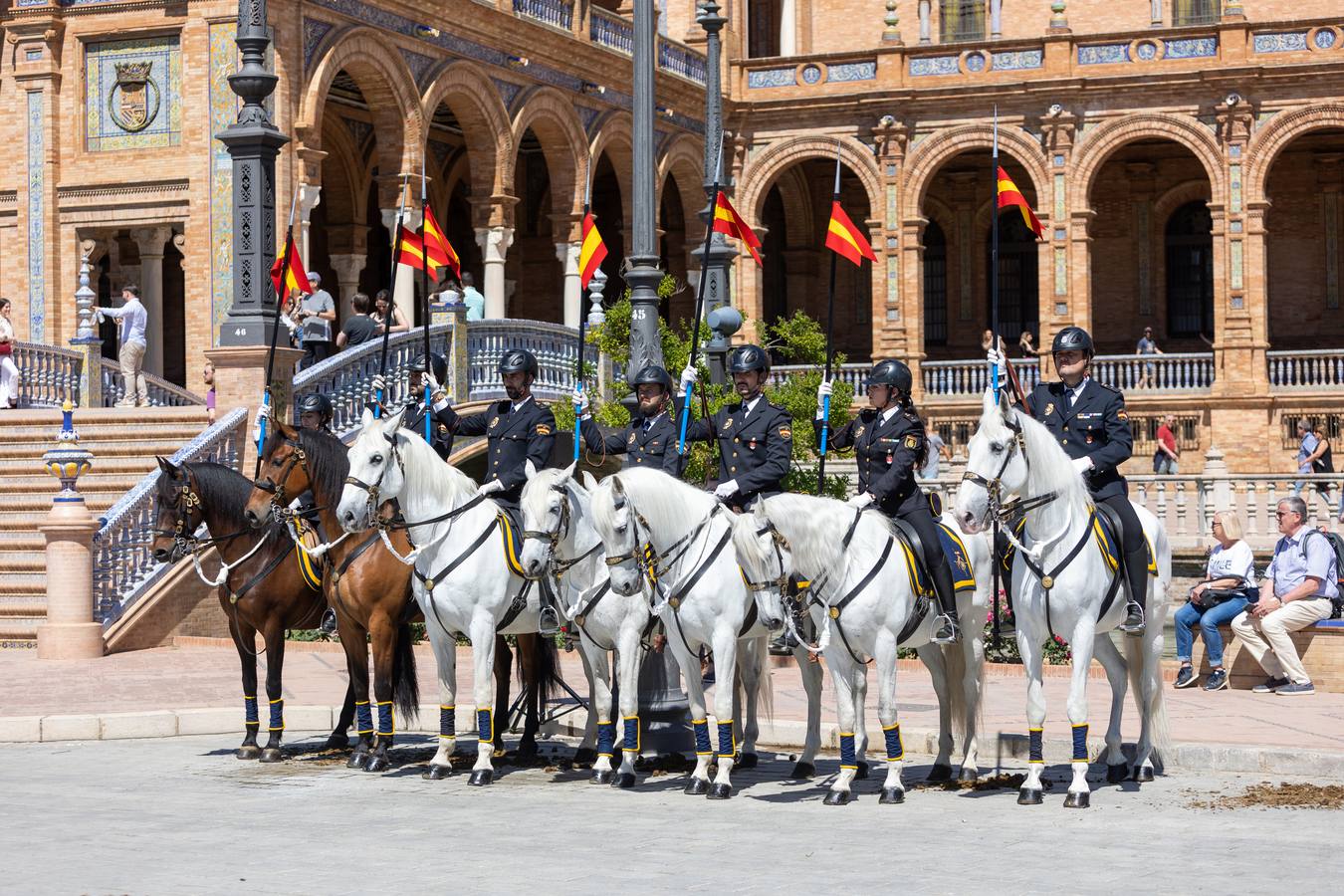 Entrega de trofeos del Campeonato Internacional de Enganches de Tradición en Sevilla