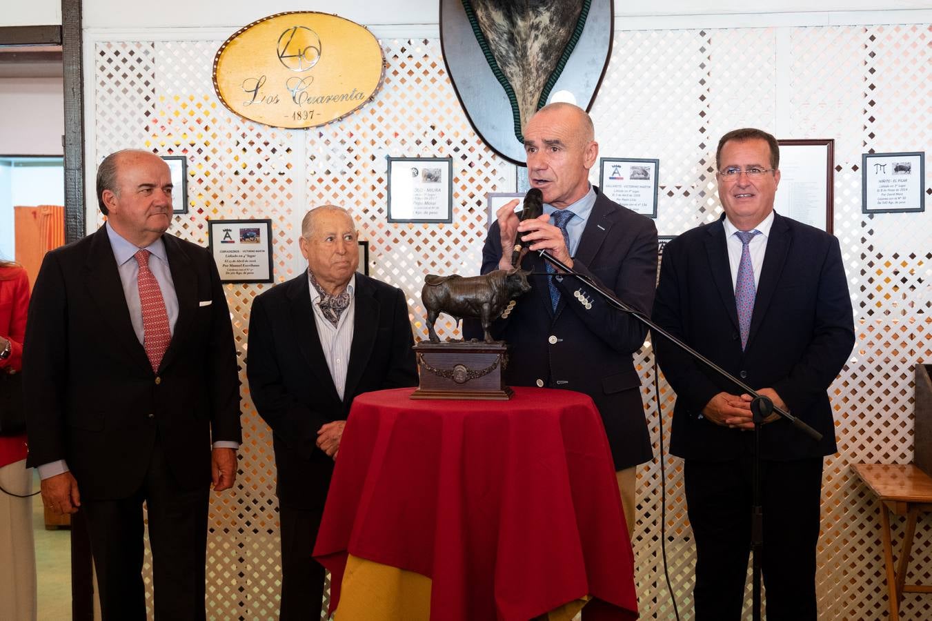 Santiago Domecq Bohórquez, Ignacio Sánchez-Ibargüen, ﻿ Antonio Muñoz y Juan Carlos Cabrera