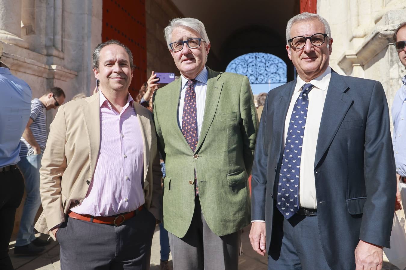 Pedro Pablo Moreno,﻿ Alberto Donaire y Félix Mezquita