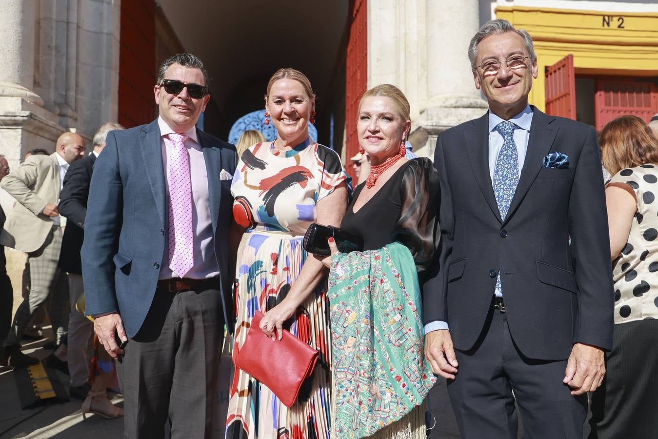 Carlos Valera, Eva Marí­a Domí­nguez, Macarena Zulueta y Gabriel Rojas