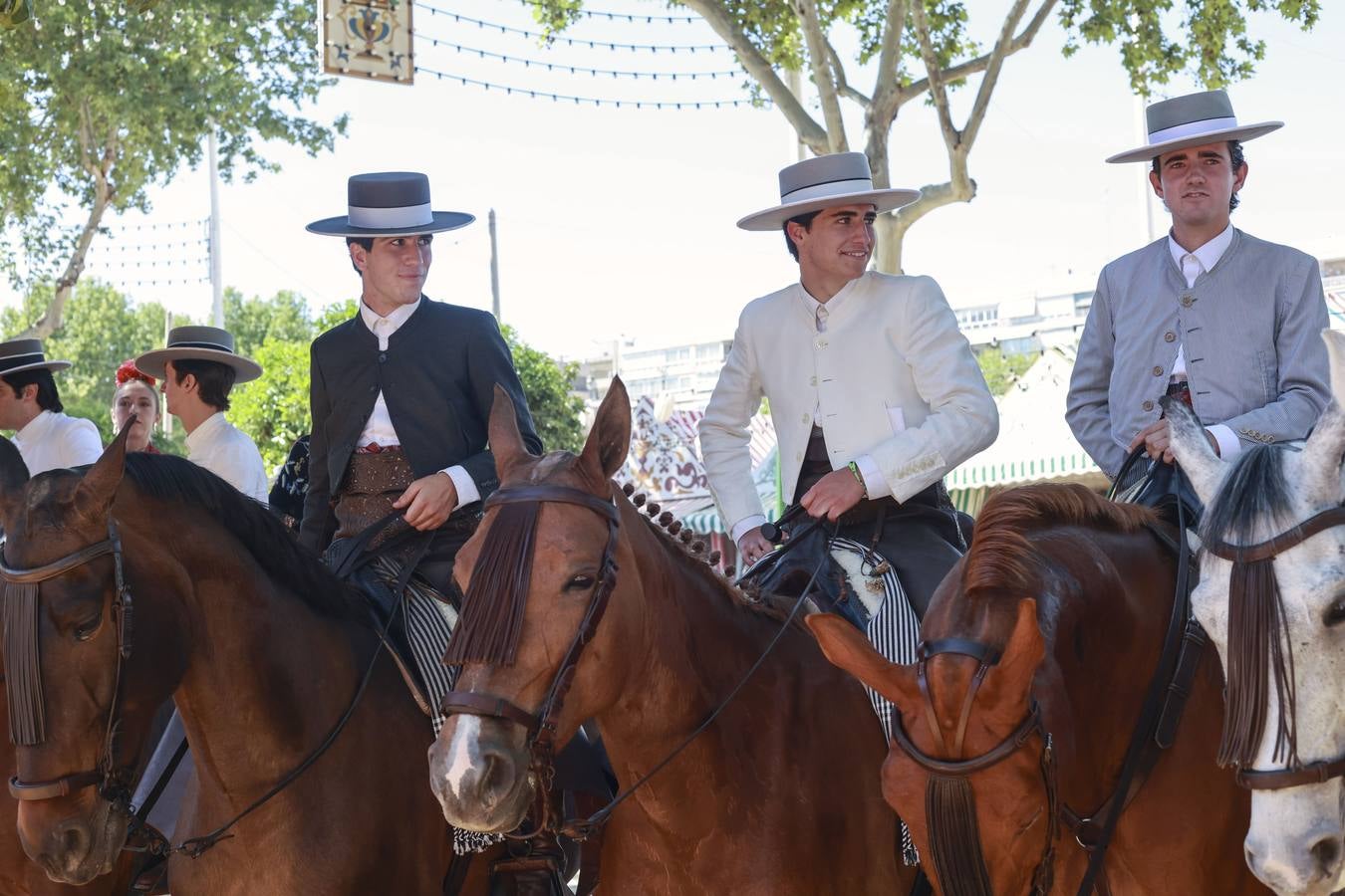 Luis Calvo, Nicolás Parias y Alfonso Gonzalo