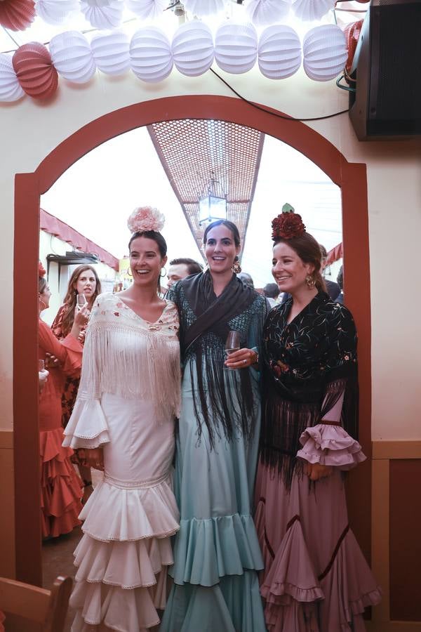 María Soto, Isabel Mora-Figueroa y Carmen Aguado