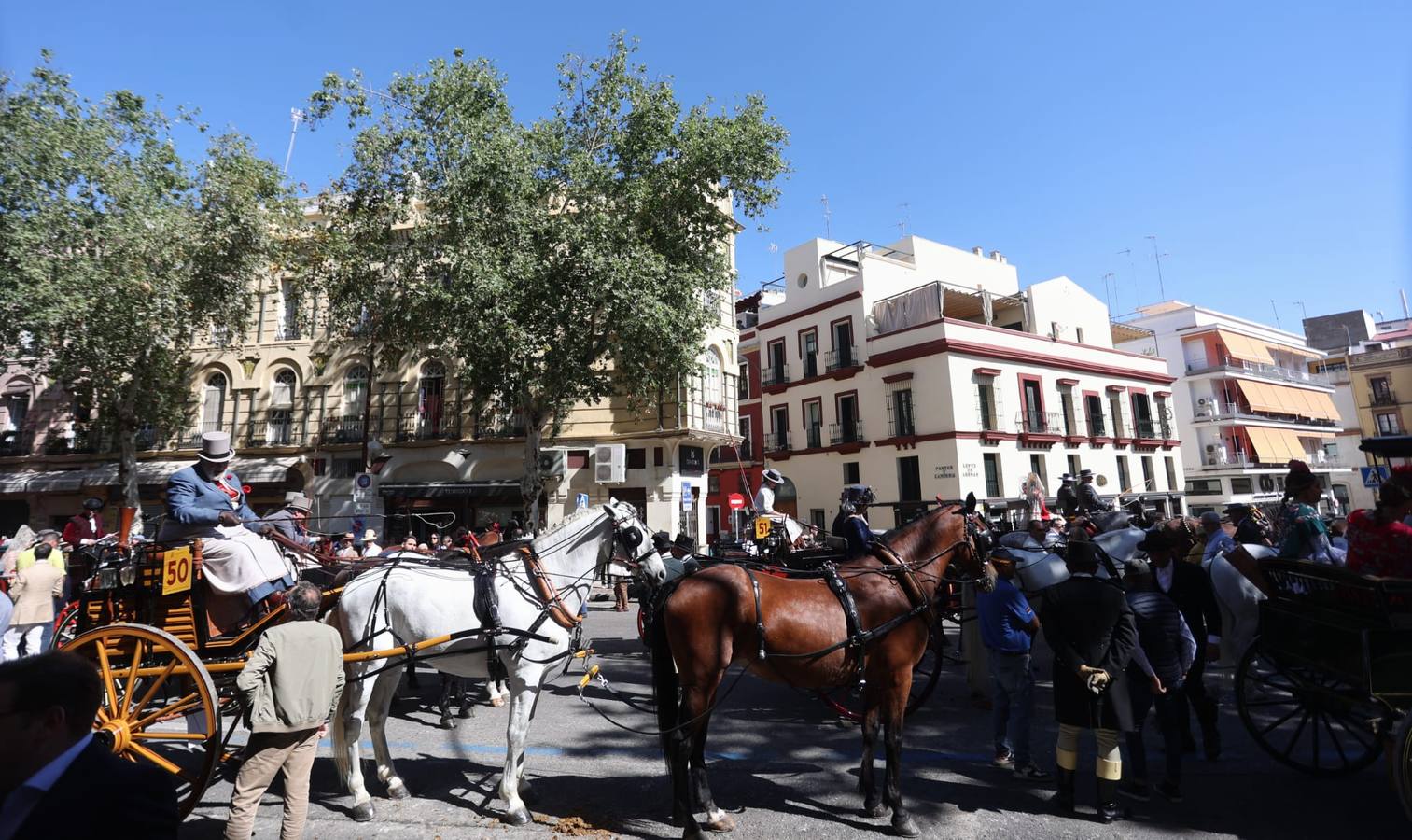 Exhibición de Enganches de 2023 en la Real Maestranza de Caballería de Sevilla