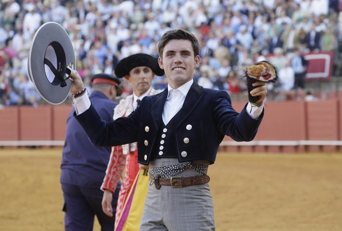 Domingo triunfal de Guillermo Hermoso de Mendoza en la plaza de toros de Sevilla