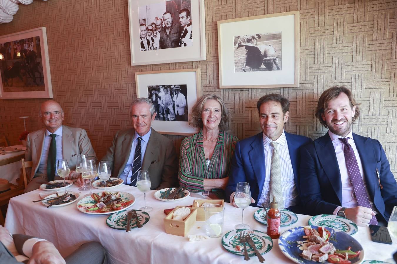 Jaime Castellanos, Fernando D'Ornellas, África Díez,  Miguel Báez y Rosauro Varo