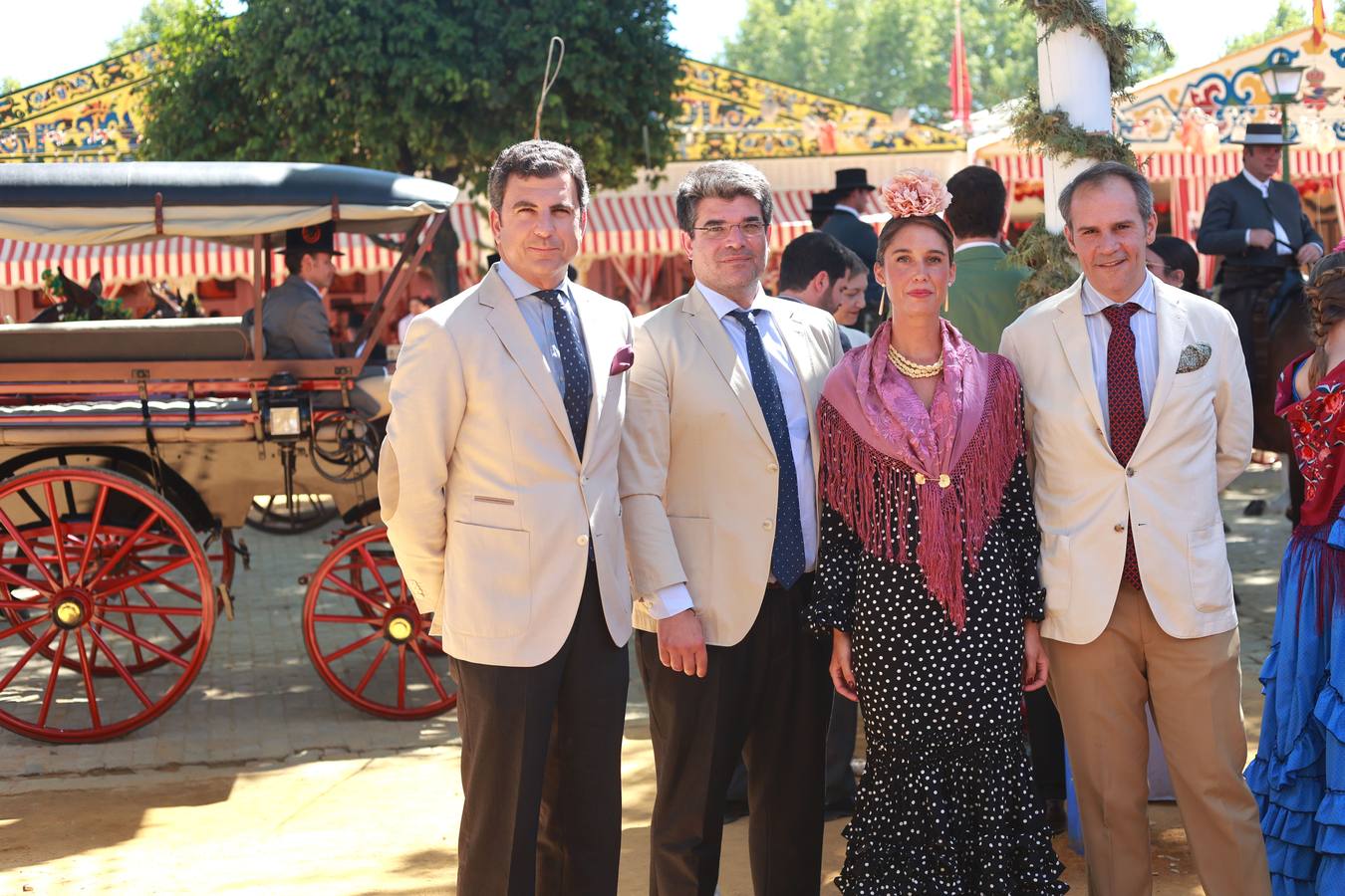 Manuel Rosales, Carlos Cardoso, Marí­a Jiménez y Juan Tassara