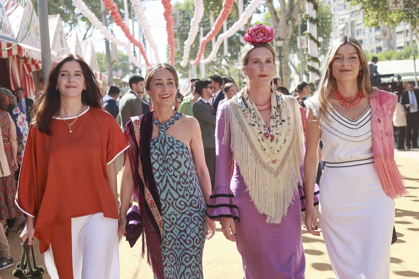Ana Fernández, Irene Vázquez, Luz Contreras y Bea Fernández