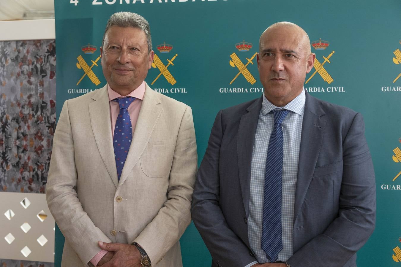 La Guardia Civil también ha celebrado su recepción en la histórica caseta de 'La Pareja'