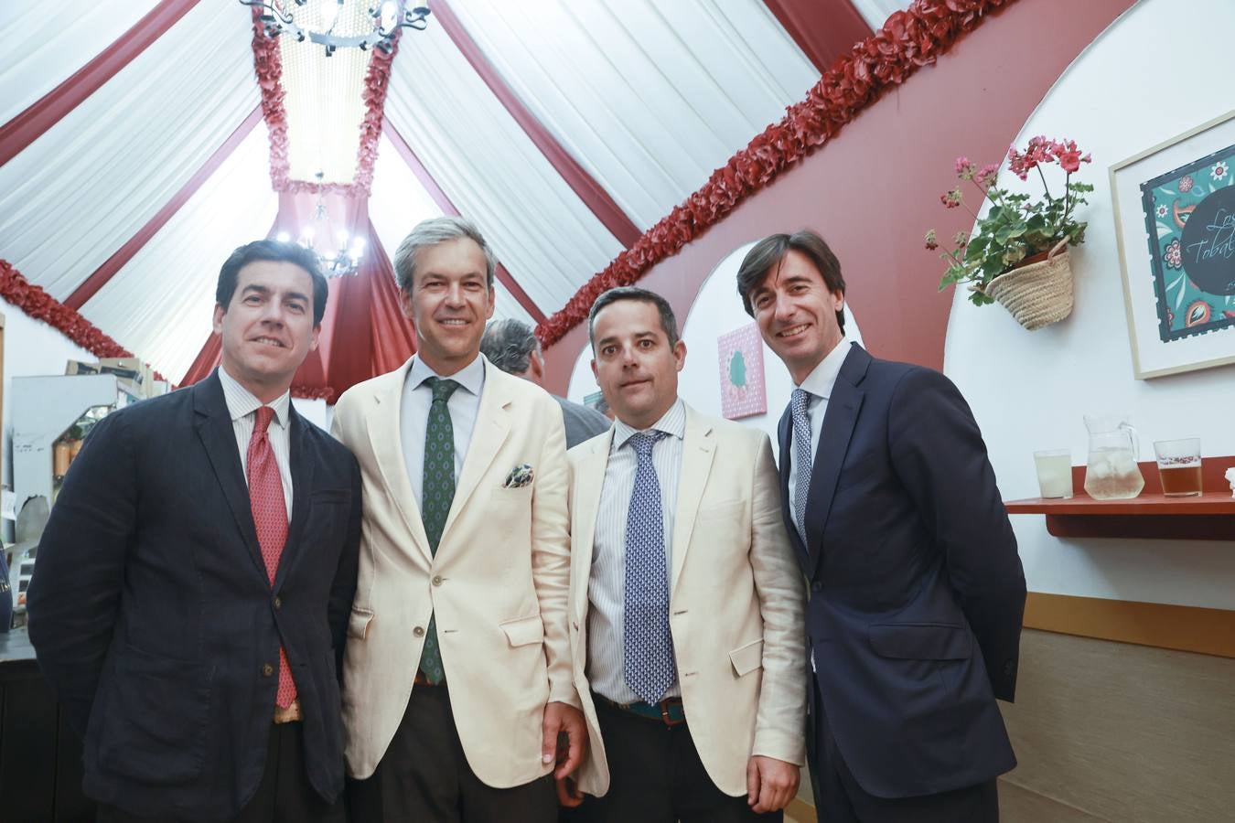 Antolín Garcí­a, Joaquín Piñar, José Luis Ramos y Javier López