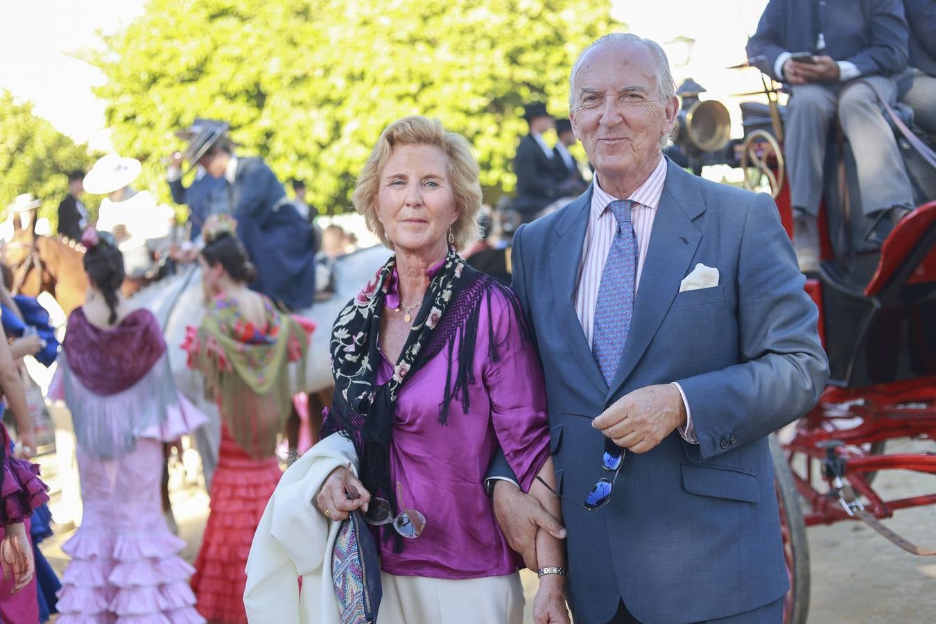 Macarena Yñiguez y Bernardo Álvarez-Ossorio