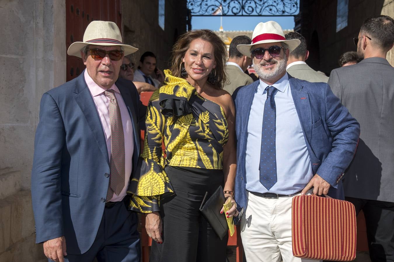 Manuel Neira, Cristina García y Agustín González