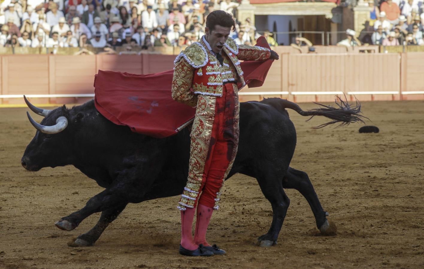 Faena de Alejandro Talavante, este martes en la Maestranza