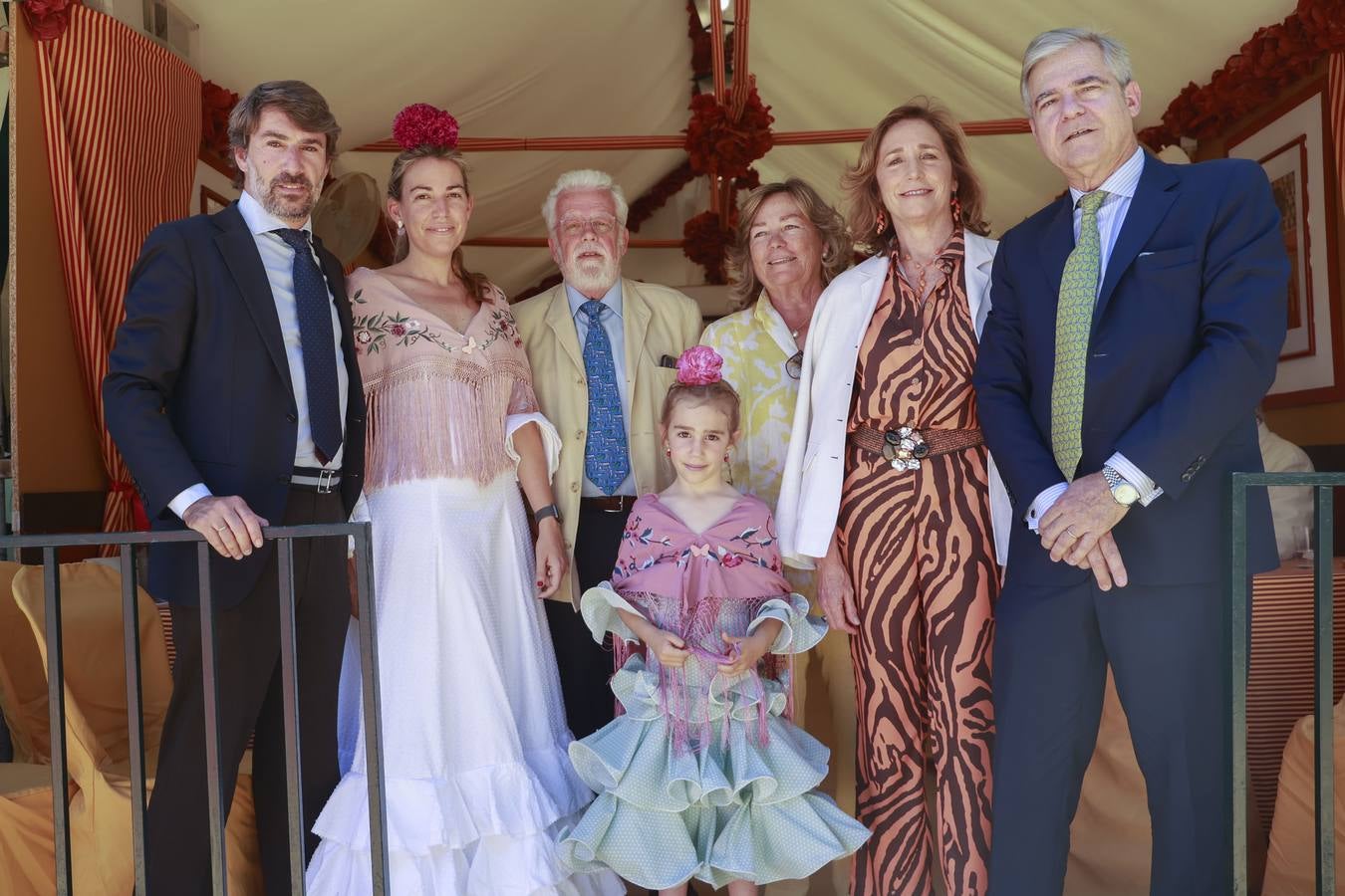 Enrique Miralles Casilda y Ricardo Serra Casilda Millares, Marquesa de Colomo, Carmen Núñez Germán Trujillo