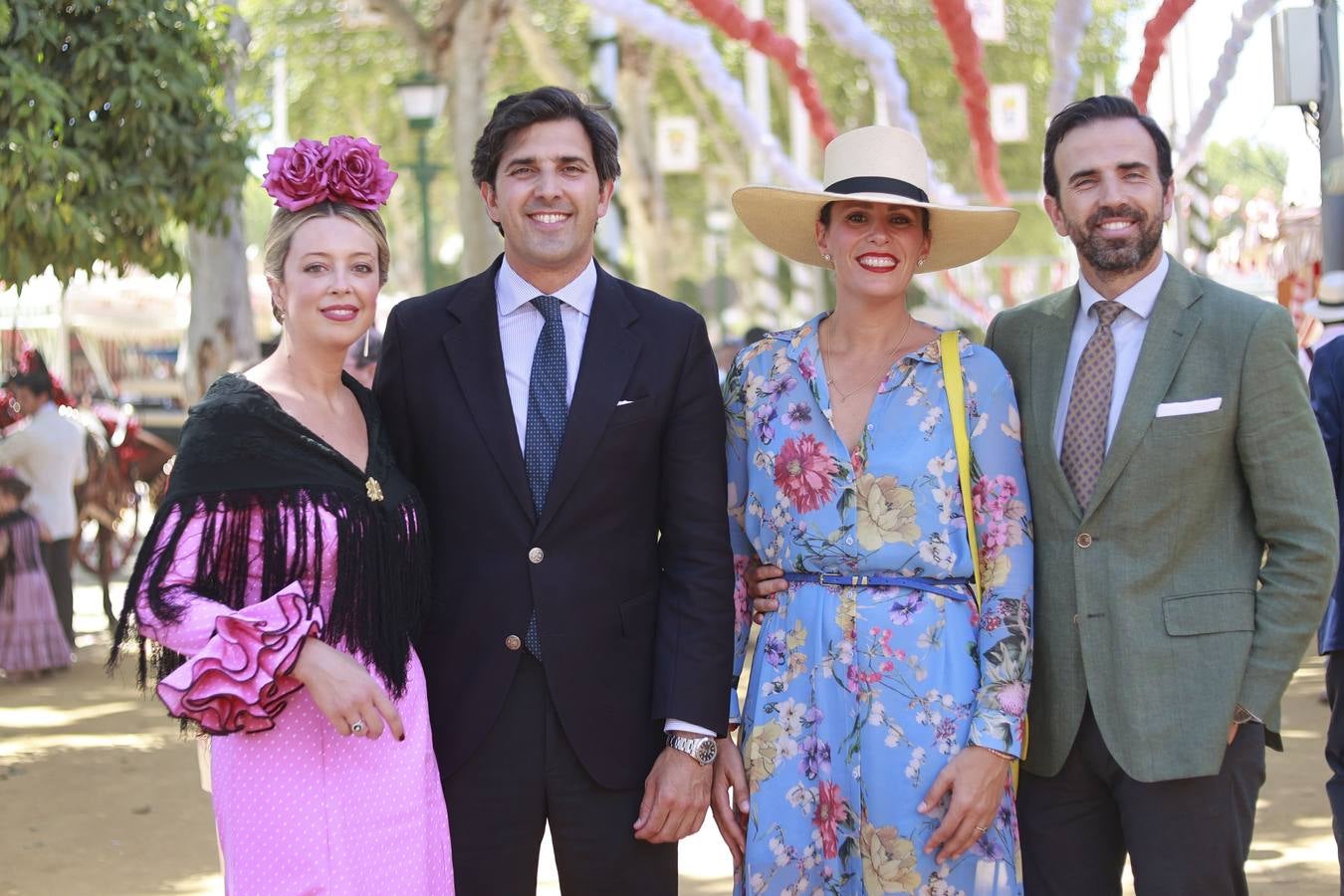 Macarena Martínez-Bonet, Álvaro de Rojas, Coral Rojas-Marcos y Rafael de Rojas