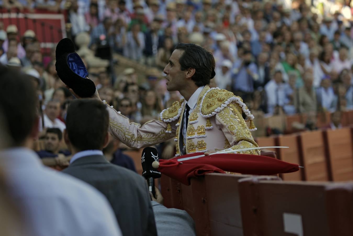 Juan Ortega, este miércoles en el coso sevillano