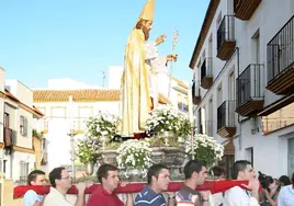 San Eutropio, patrón de Paradas, saldrá en procesión el 1 de mayo para pedir que llueva en Sevilla