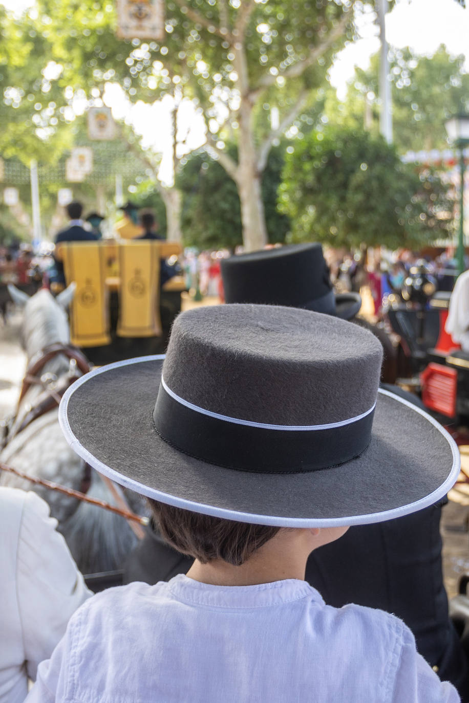 Las calles del Real continúan teniendo gran afluencia de público este jueves