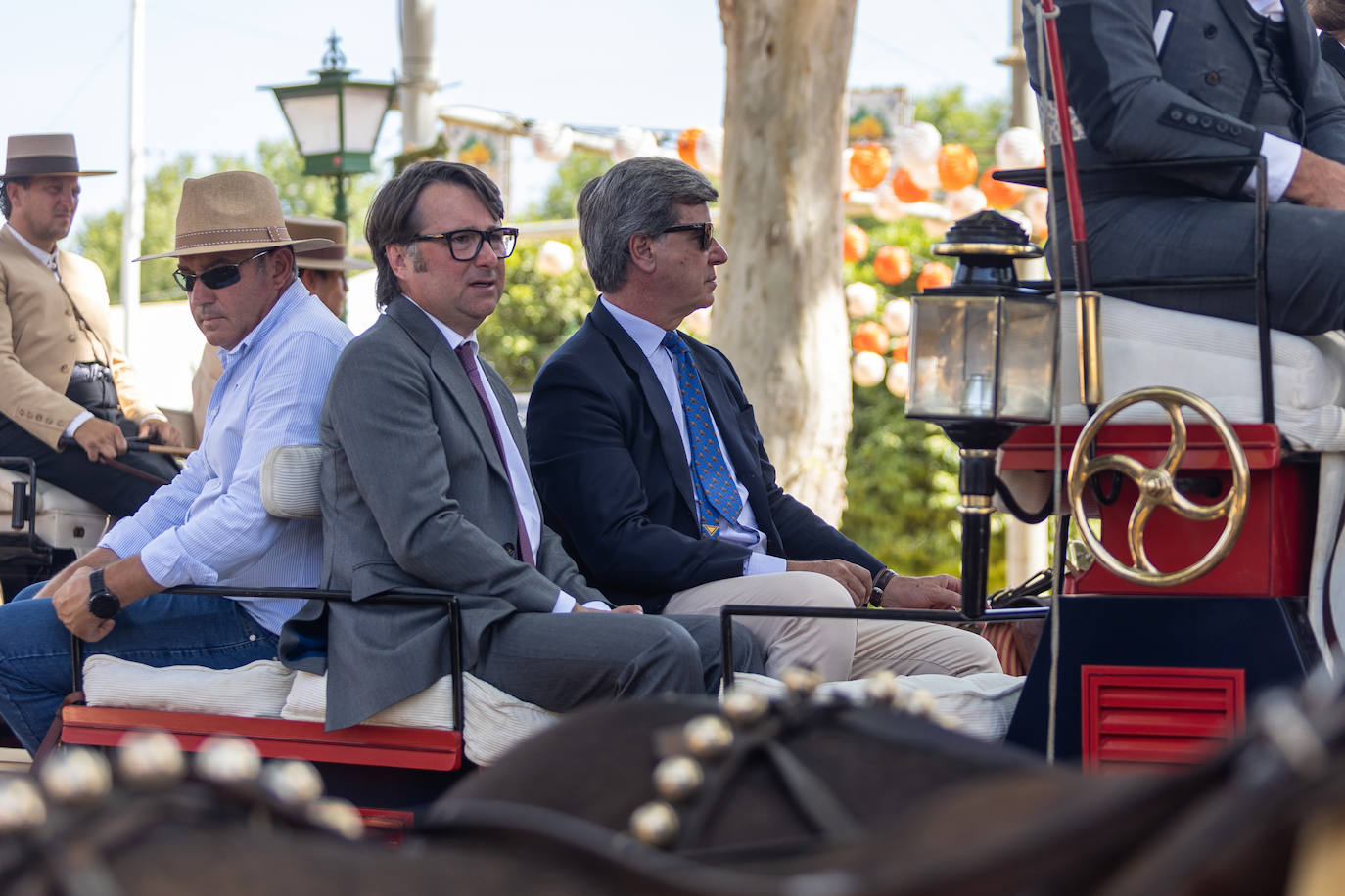 Las calles del Real continúan teniendo gran afluencia de público este jueves