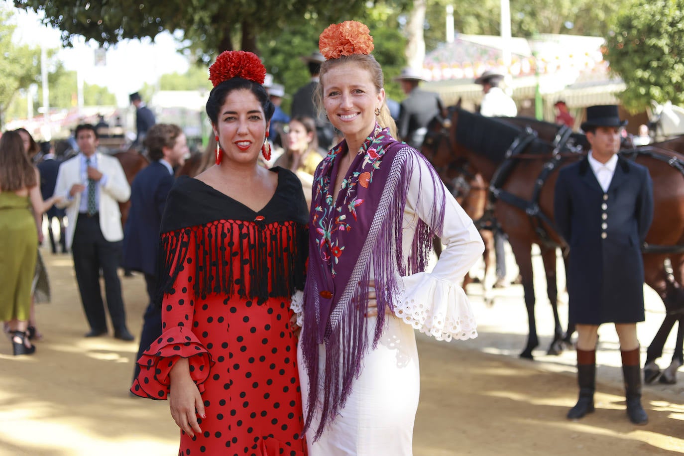 Cristina Gutiérrez-Alviz y Pilar Losada