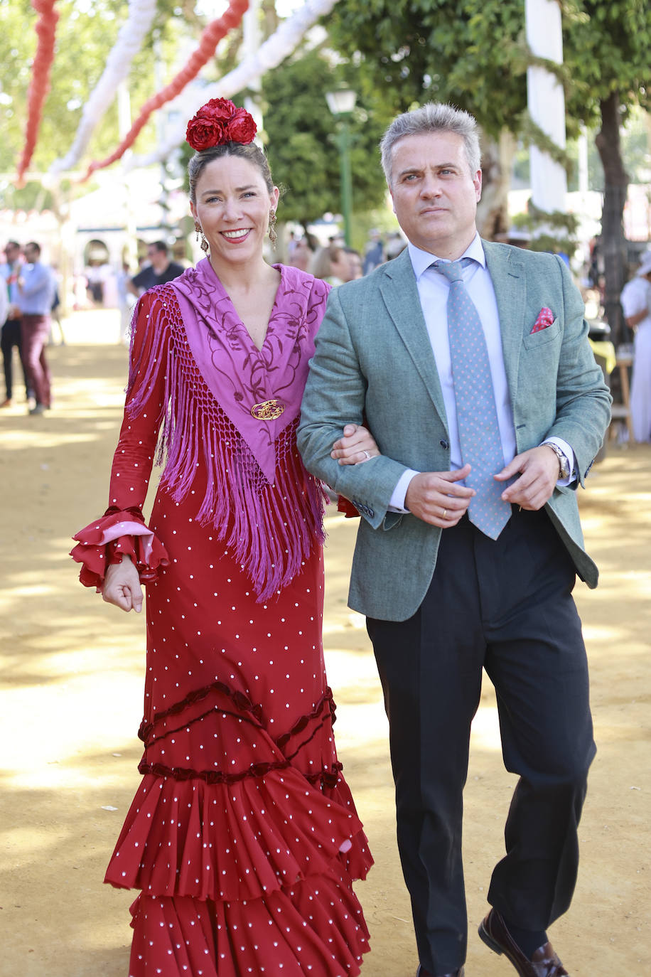 Cecilia Sánchez-Arjona y Carlos Olmedo