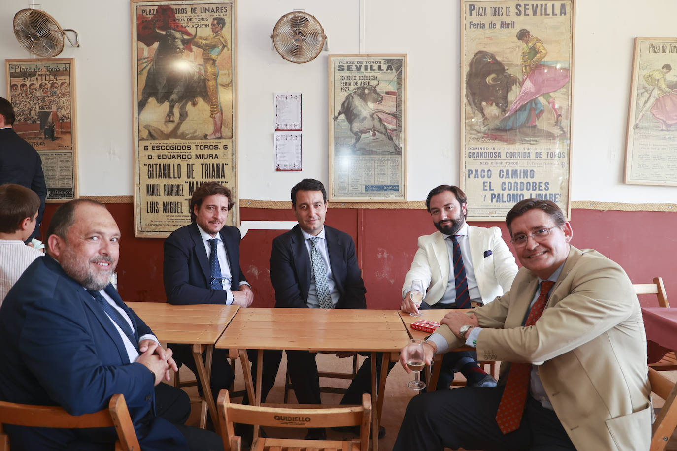 Rafael Peral, Javier Lasarte, Heriberto Asencio, Alejandro González y Álvaro Viguera