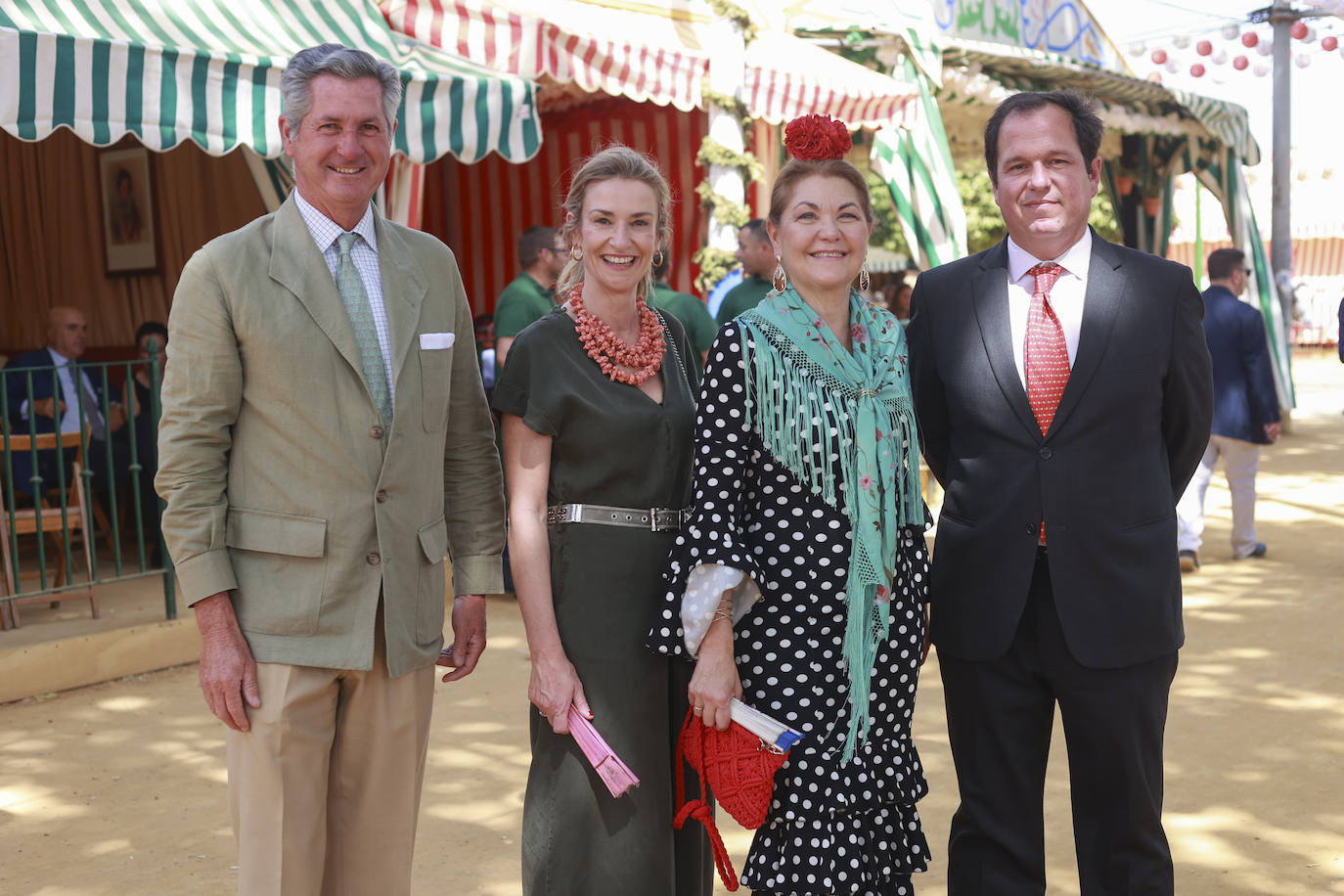 Íñigo Candau, Elena Maldonado, Isabel Ortiz e Íñigo Parias