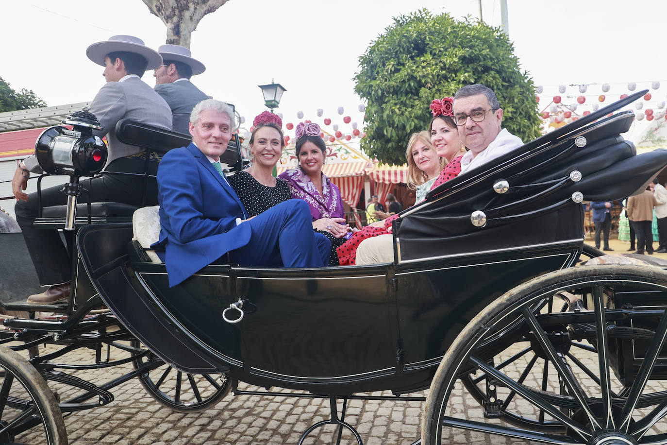 Antonio Dorantes, Inés Sánchez, Laura Eslava, Olga Galgo, Isabel González y Francisco Robles