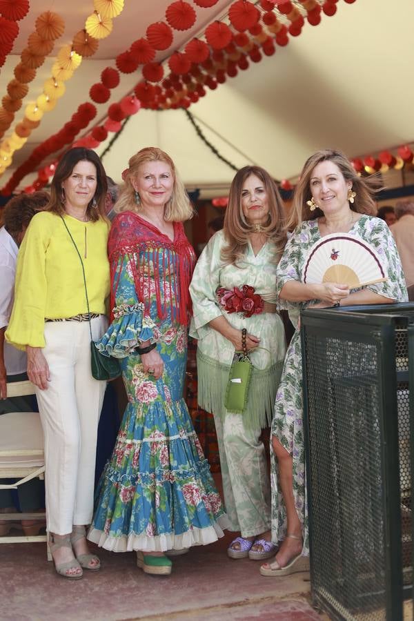 María Luisa de Parias, Ariane Vilaseca, Sophie Danan y Valme Parias