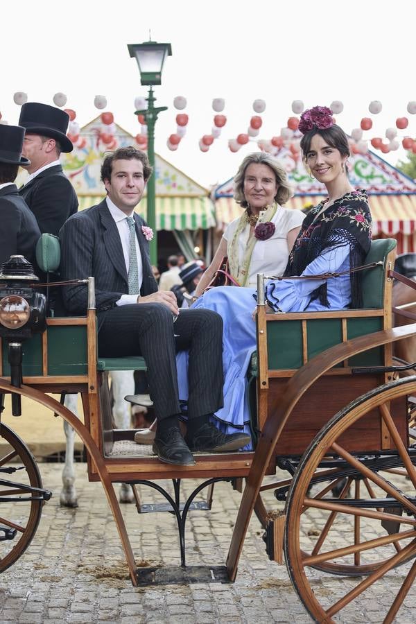 Fernando Álvarez-Pickman, Rocío de la Cámara y Nina Rodrí­guez-Vizcaí­no