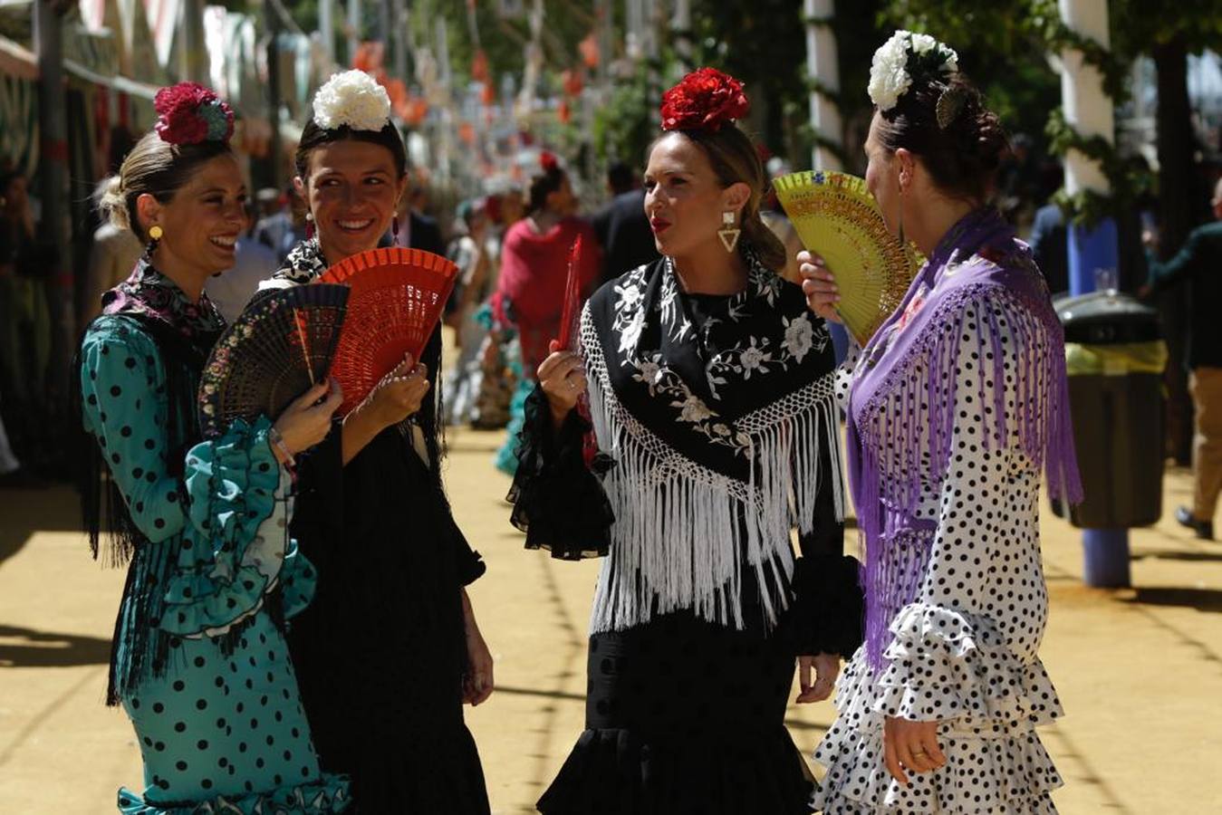 Uno de los mejores momentos de la Feria captados por ABC