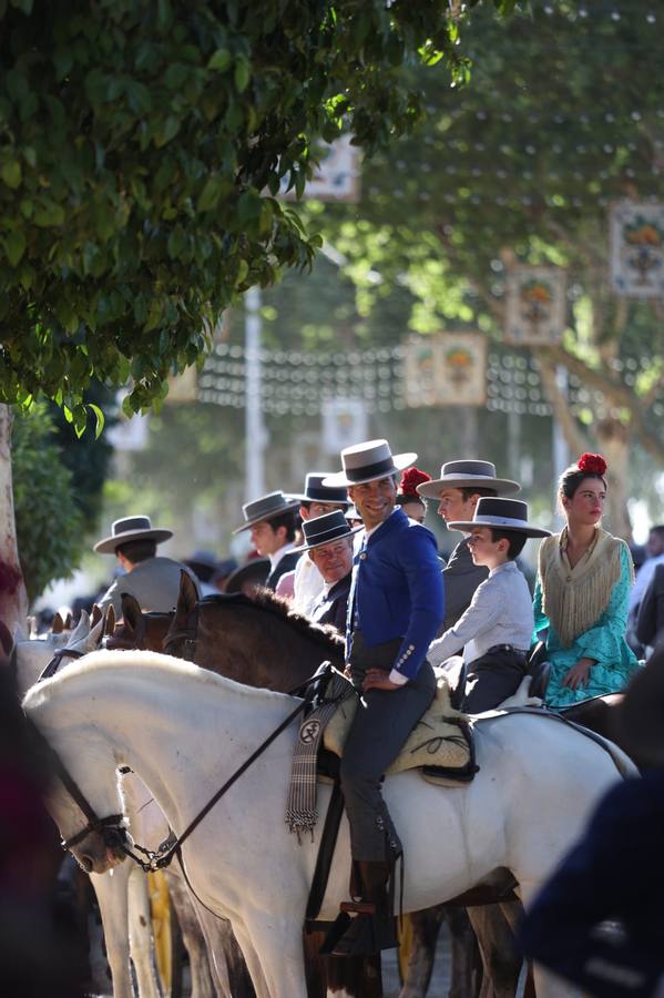 Uno de los mejores momentos de la Feria captados por ABC