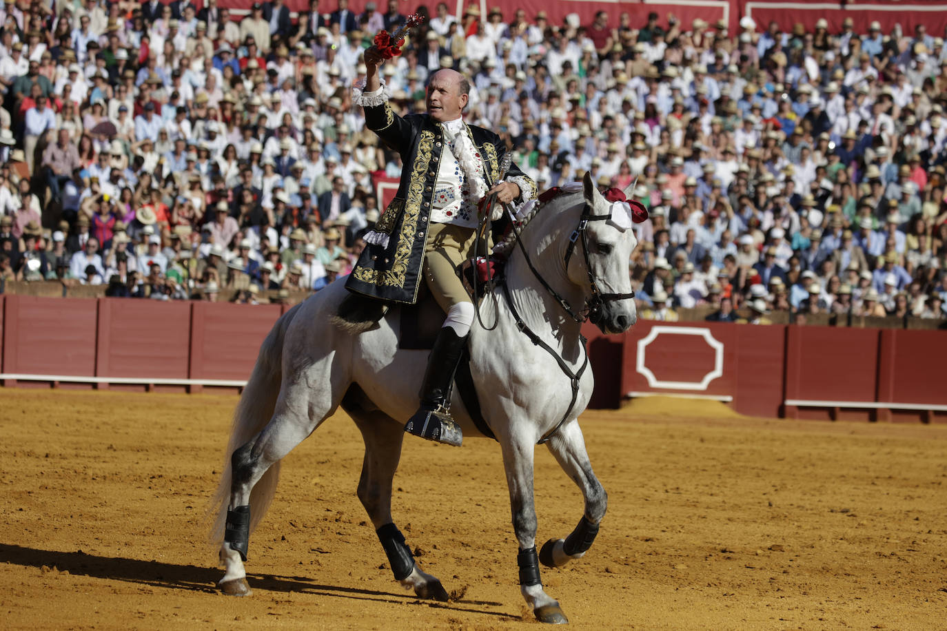 Antonio Ribeiro Telles, maestro del rejoneo, clavó en todo lo alto