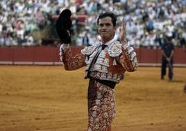 Las imágenes de la corrida de El Juli, Luque y Aguado en Sevilla 2023