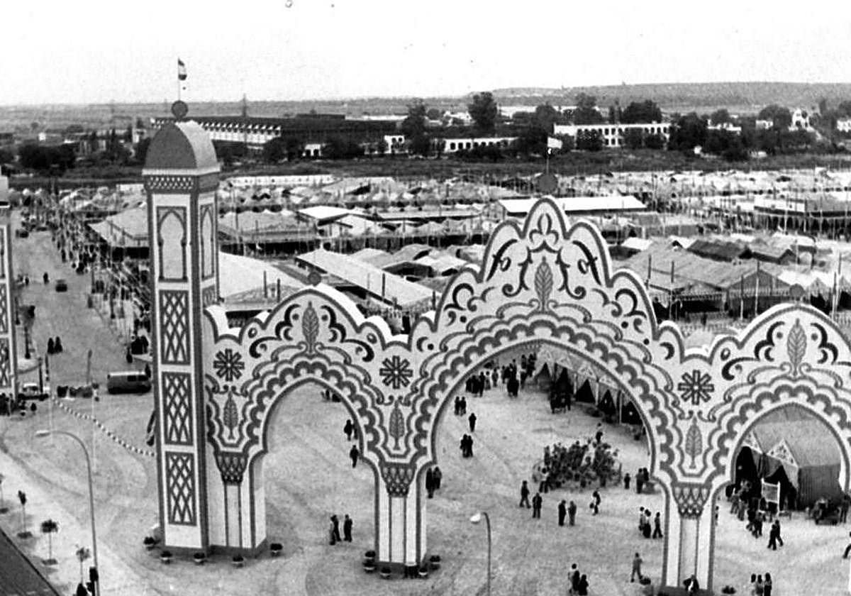 Primera Feria de Abril de Sevilla celebrada en el recinto de Los Remedios