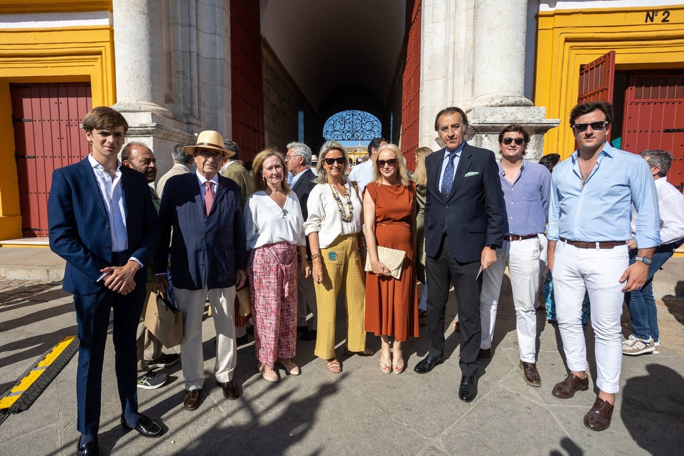 Luis Miguel Martín Morón, José María Loring Lasarte, Amparo Ogazón, Mariona Pou, Mercedes Morón Laguillo, Manuel Ruiz Rojas, Curro Pou Cobos y Manuel Ruiz