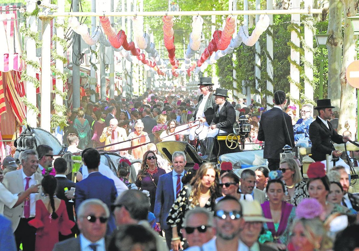 Imagen de la pasada Feria de Abril de Sevilla