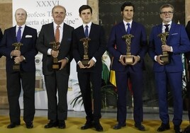 El Corte Inglés premia a Morante, Juan Ortega y Manuel Escribano por la Feria de Abril