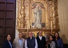 El retablo de la Virgen de la Antigua del Salvador será restaurado durante un año