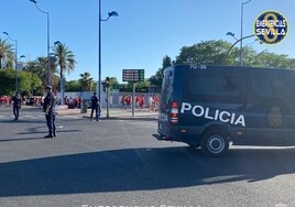 Varios detenidos por un altercado junto al estadio entre aficionados una hora antes de la final de la Copa del Rey en Sevilla
