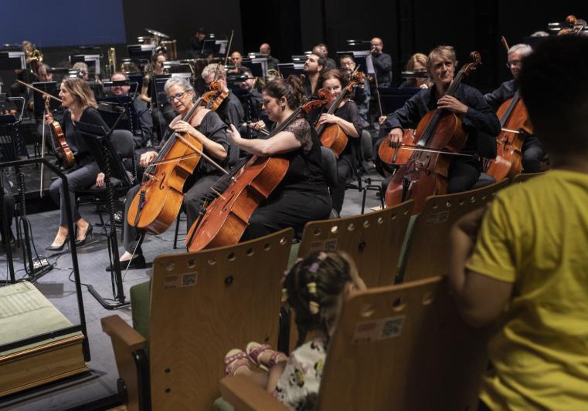 Concierto escolar ofrecido por la Real Orquesta Sinfónica de Sevilla el año pasado