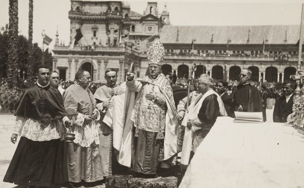 La bendición de la Exposición Iberoamericana