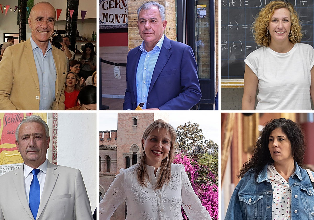 Antonio Muñoz, José Luis Sanz, Susana Hornillo, Miguel Ángel Aumesquet, Cristina Pelaez y Sandra Heredia