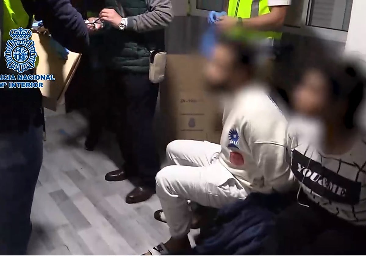 Dos detenidos en uno de los registros practicados