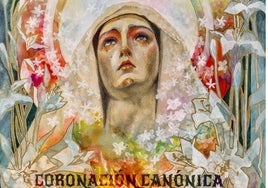 El cartel de la Coronación de la Virgen de los Dolores de Écija