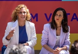 Belarra respalda a Hornillo en un acto de Podemos-Izquierda Unida en Sevilla: «Transformará la ciudad de arriba a abajo»