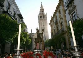 Cuando San Fernando tenía su procesión en Sevilla