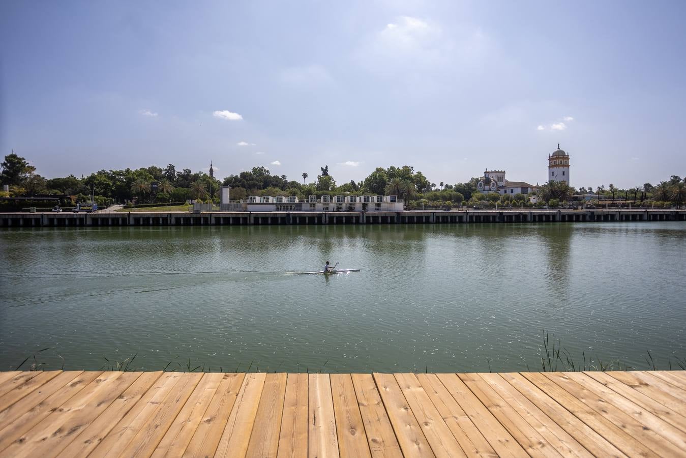 Estado actual de las obras del Jardín de las Cigarreras